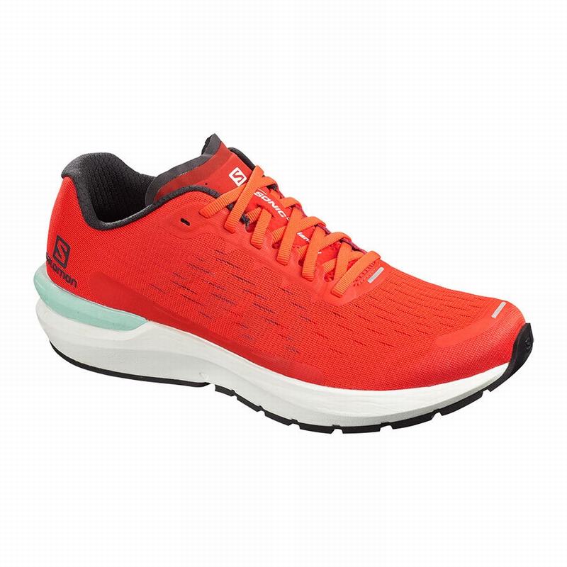 Salomon SONIC 3 BALANCE Zapatillas De Running Hombre - Rojas - Colombia (85347-TDGL)